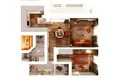 Apartamento 2 habitaciones 66 m² Kaliningrado, Rusia
