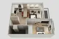 Квартира 3 комнаты 60 м² Турция, Турция