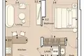 Mieszkanie 1 pokój 52 m² Dubaj, Emiraty Arabskie