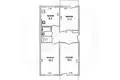 Wohnung 3 zimmer 63 m² Kobryn, Belarus