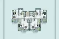1 bedroom apartment 51 m² Konakli, Turkey
