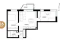 2 bedroom apartment 67 m² Riga, Latvia