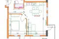 Wohnung 2 zimmer 48 m² Batumi, Georgien