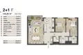 2 bedroom apartment 117 m² Konak, Turkey