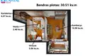 1 room apartment 31 m² Rusne, Lithuania