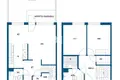 Квартира 3 комнаты 75 м² Oulu sub region, Финляндия