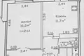 Apartamento 1 habitación 43 m² Gómel, Belarús