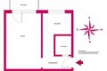 Appartement 1 chambre 24 m² Varsovie, Pologne