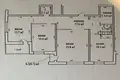 3 room apartment 94 m² Minsk, Belarus