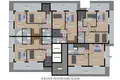 Penthouse 1 bedroom 55 m² Alanya, Turkey