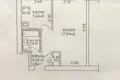Appartement 29 m² Minsk, Bélarus