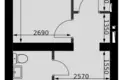Mieszkanie 1 pokój 43 m² Aprelevka, Rosja