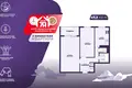 Квартира 2 комнаты 47 м² Минск, Беларусь