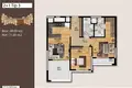 Appartement 3 chambres 64 m² Mezitli, Turquie