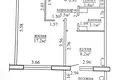 Wohnung 1 zimmer 38 m² Dsjarschynsk, Belarus
