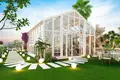 Complejo residencial New luxury Aqua Flora Residence with gardens, swimming pools and a kids' adventure park, Al Barsha South, Dubai, UAE