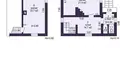 House 108 m² Bialarucki sielski Saviet, Belarus