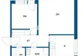 1 bedroom apartment 47 m² Jyväskylä sub-region, Finland
