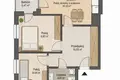 Wohnung 3 zimmer 50 m² Krakau, Polen