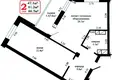 Wohnung 2 zimmer 67 m² Minsk, Belarus