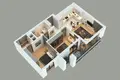 Apartamento 93 m² Región del Mediterráneo, Turquía