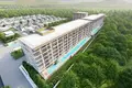 Complexe résidentiel New residential complex with swimming pools and a kids' entertainment park close to Laguna Golf Corse, Phuket, Thailand