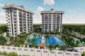 Mieszkanie 2 pokoi 54 m² Alanya, Turcja