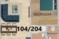 Appartement 1 chambre 49 m² Oróklini, Chypre