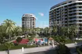 Apartamenty wielopoziomowe 4 pokoi 144 m² Alanya, Turcja