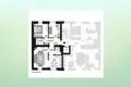 3 room apartment 79 m² Riga, Latvia