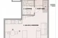 Appartement 1 chambre 25 m² Poznan, Pologne