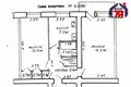 2 room apartment 45 m² Maladzyechna, Belarus