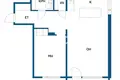 Mieszkanie 2 pokoi 60 m² Turku sub region, Finlandia