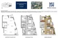 4 room apartment 74 m² Minsk, Belarus