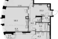 Appartement 3 chambres 85 m² Moscou, Russie