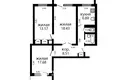 3 bedroom apartment 77 m² Minsk, Belarus