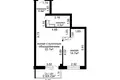 1 bedroom apartment 51 m² Minsk, Belarus