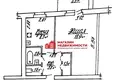 Wohnung 1 zimmer 38 m² Hrodna, Belarus