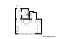 1 room apartment 24 m² Warsaw, Poland