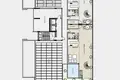 Attique 3 chambres 122 m² Germasogeia, Chypre