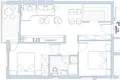 Piso independiente 1 habitacion 25 m² Budva, Montenegro