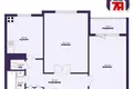 Apartamento 2 habitaciones 53 m² Minsk, Belarús