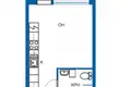 Wohnung 1 zimmer 25 m² Oulu sub region, Finnland