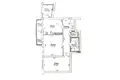 2 room apartment 85 m² in Minsk, Belarus