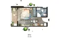 Студия 1 комната 29 м² Нячанг, Вьетнам