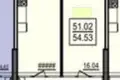 Mieszkanie 1 pokój 54 m² Odessa, Ukraina