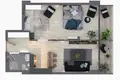 Studio 1 chambre 56 m² Batoumi, Géorgie