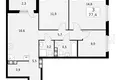 Wohnung 3 zimmer 77 m² Krasnoje Selo, Russland