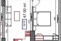 Apartamento 2 habitaciones 47 m² Batumi, Georgia