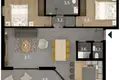Apartamento 2 habitaciones  Opcina Dezanovac, Croacia